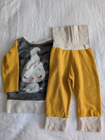 Süsser Gespenst Gr 80 👻💛 Unikat, Handmade Kostüm Halloween