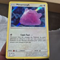 Metamorph holo 17/18 Soleil & Lune Détective Pikachu Ditto