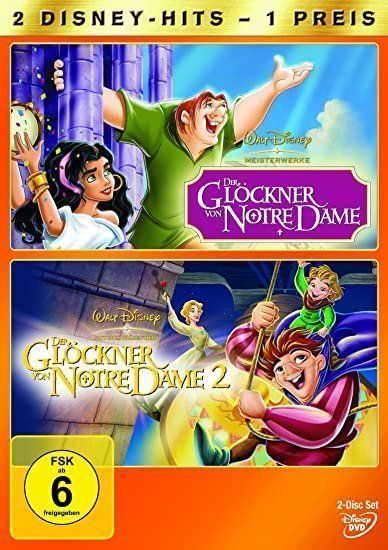 Lungometraggi: Der Glöckner von Notre Dame 1+2 / DVD – Nuovo e nell'imballaggio originale da Basel venduto da dvd_nw9k