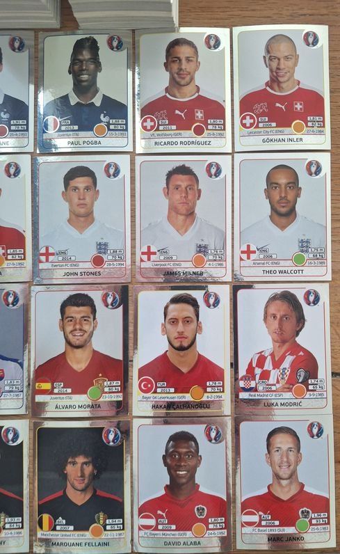 Panini Carte collezionabili: Panini EM 2016 / 405 gut erhaltene Stickers / CH Version – Usato da Horw venduto da Zemmerli 3