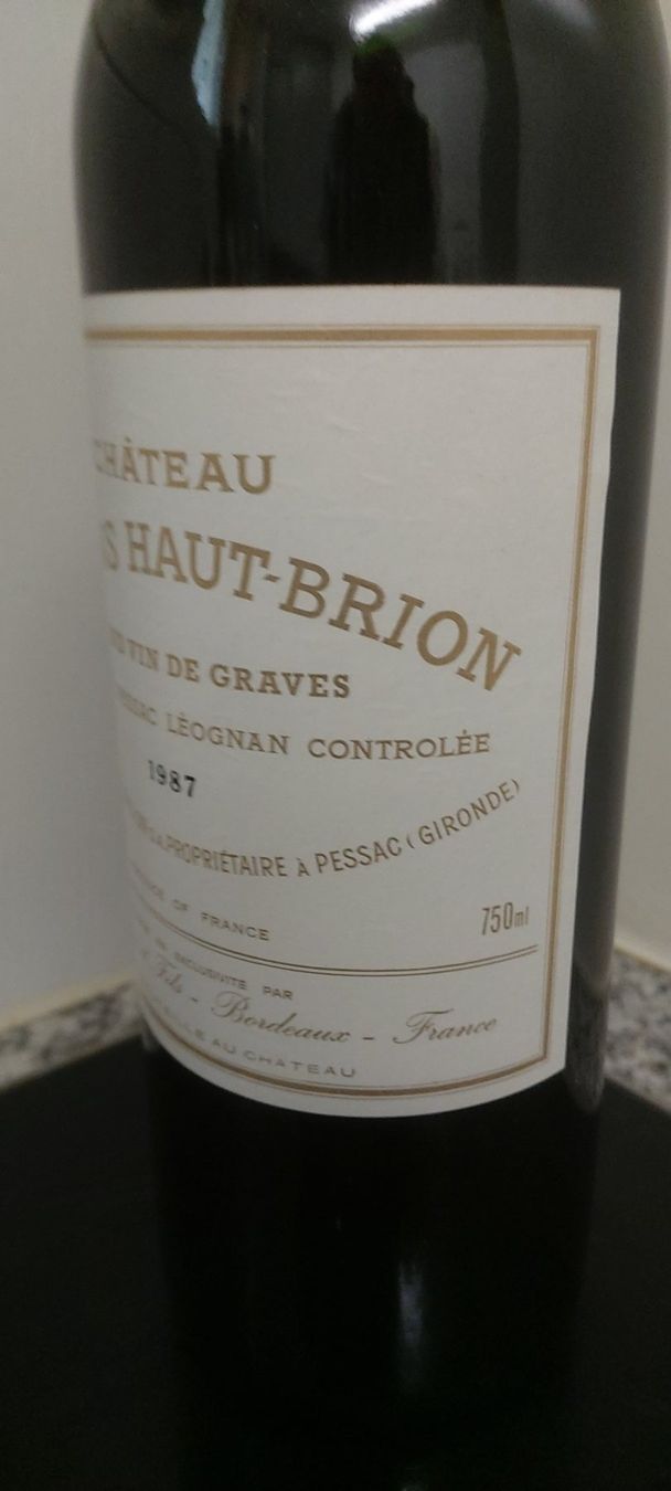 Haut-Brion Vino: Château Bahans Haut-Brion  1987 – Nuovo (secondo la descrizione) da Grenchen venduto da poggione 4