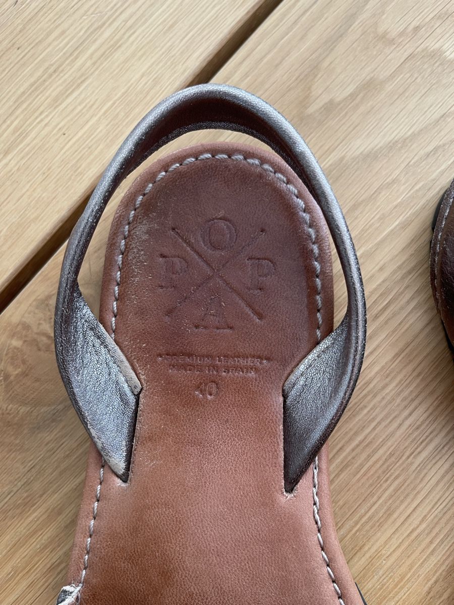 Scarpe da donna: Leder-Sandalen Marke Popa, Grösse 40 – Usato da Roggwil TG venduto da MiryamM 1
