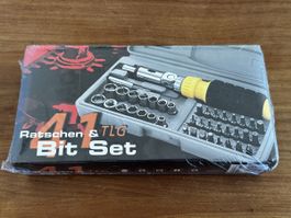 Ratschen & TLG 41-teiliges Bit Steckschlüssel Set NEU & OVP 