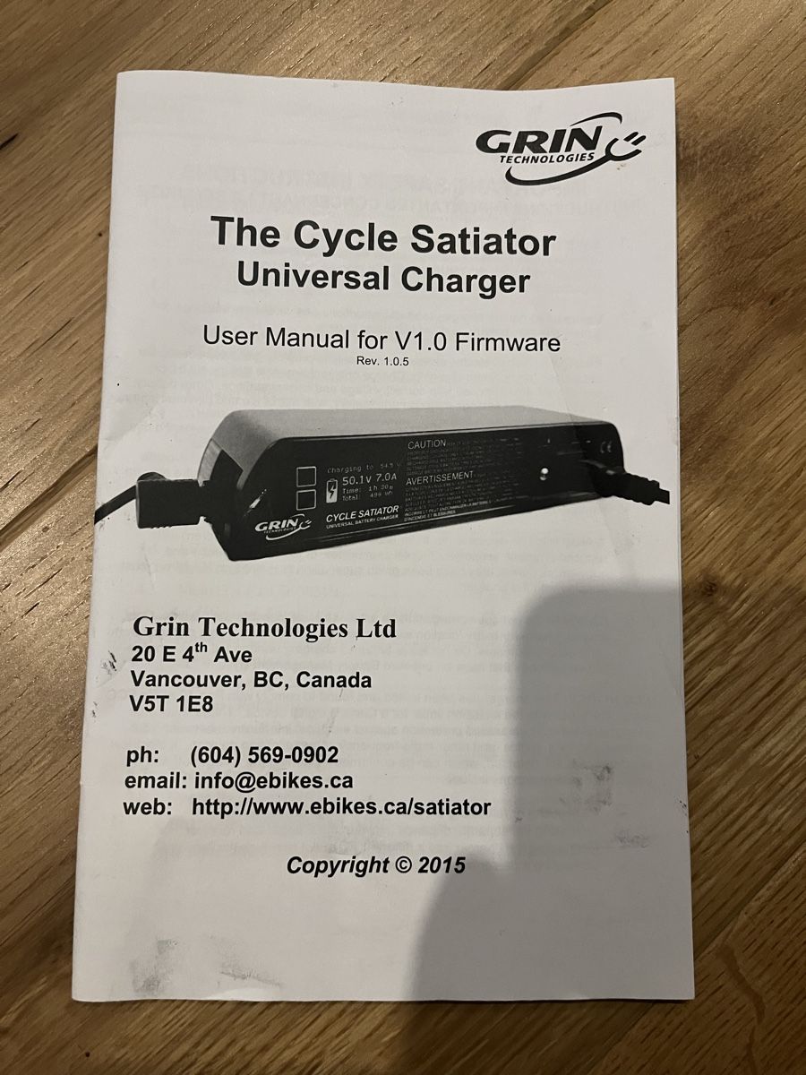 Pezzi di ricambio: Grin Technologies Cycle Satiator – Das ultimative Universal- – Nuovo (secondo la descrizione) da Büren SO venduto da Jasper_XD 3