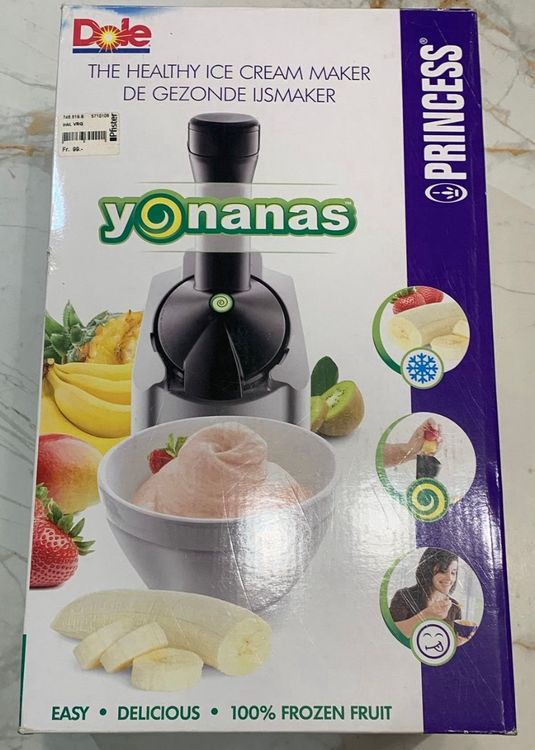 THE HEALTHY ICE CREAM MAKER yonanas Kaufen auf Ricardo