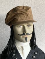 Dreadbag Mütze aus Berlin, 100% Baumwolle Gr. M in Sandbraun