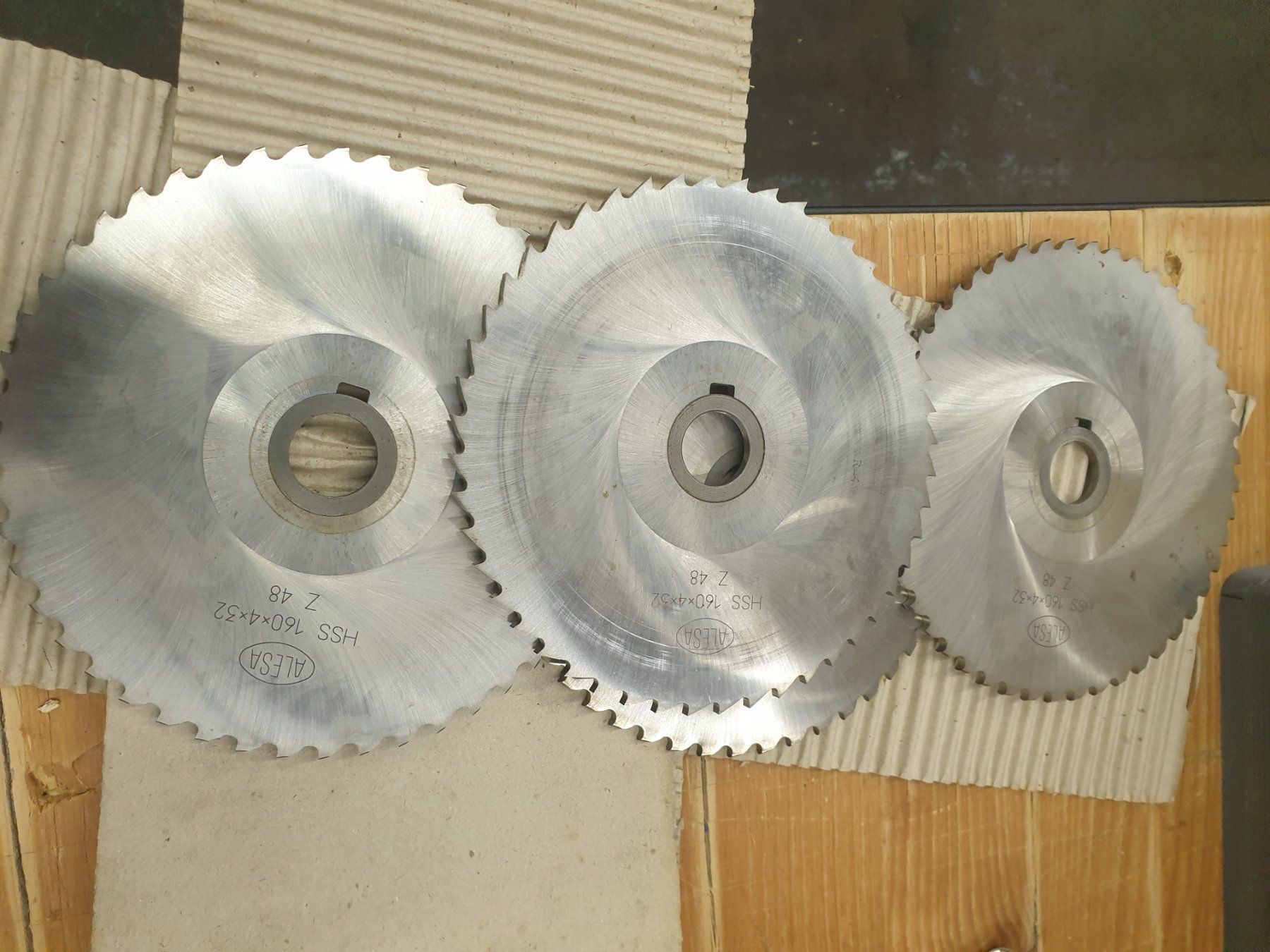 Tutti gli attrezzi: HSS Scheibenfräse 160x4x32. – Usato da Lohn-Ammannsegg venduto da SCAC