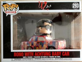 Funko Pop U2   Bono with Achtung Baby Car