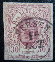 Luxemburg Kat. 9 gest. 1859 Kat. 280 Euro
