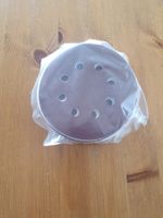 20Stk. Schleifpapier Rund Korn P240 gelocht im Set