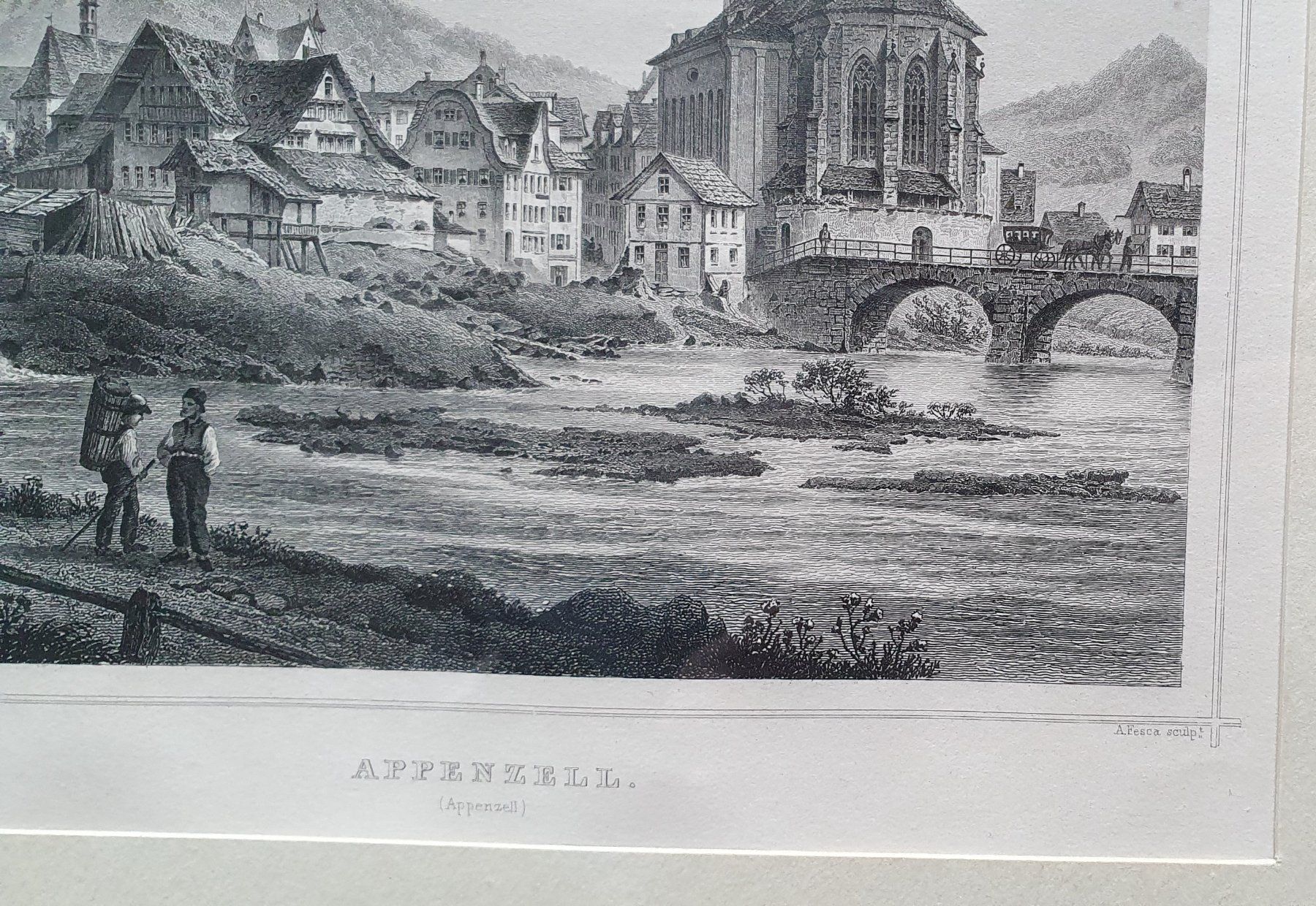 Incisioni: Bild - Stich von Appenzell – Usato da Kreuzlingen venduto da Rschweiz1 2