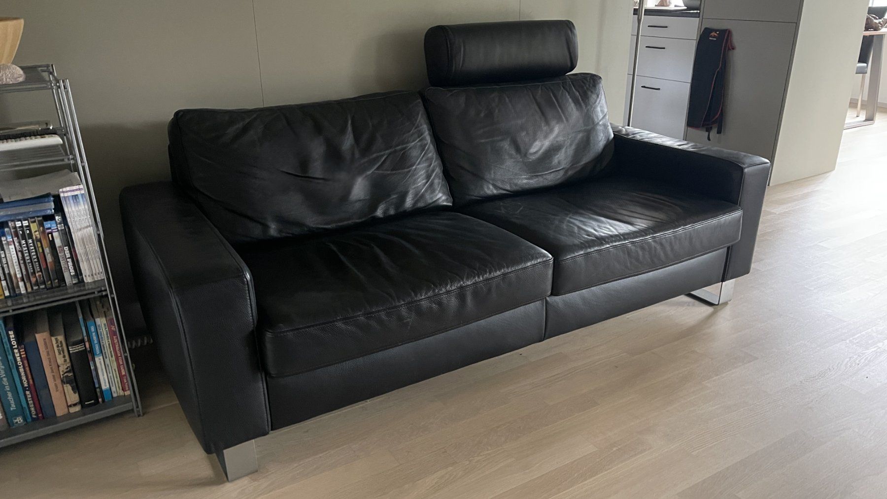 Divani: Echtleder-Sofa, Ewald Schilling – Usato da Oetwil am See venduto da Kookaburra_1 7