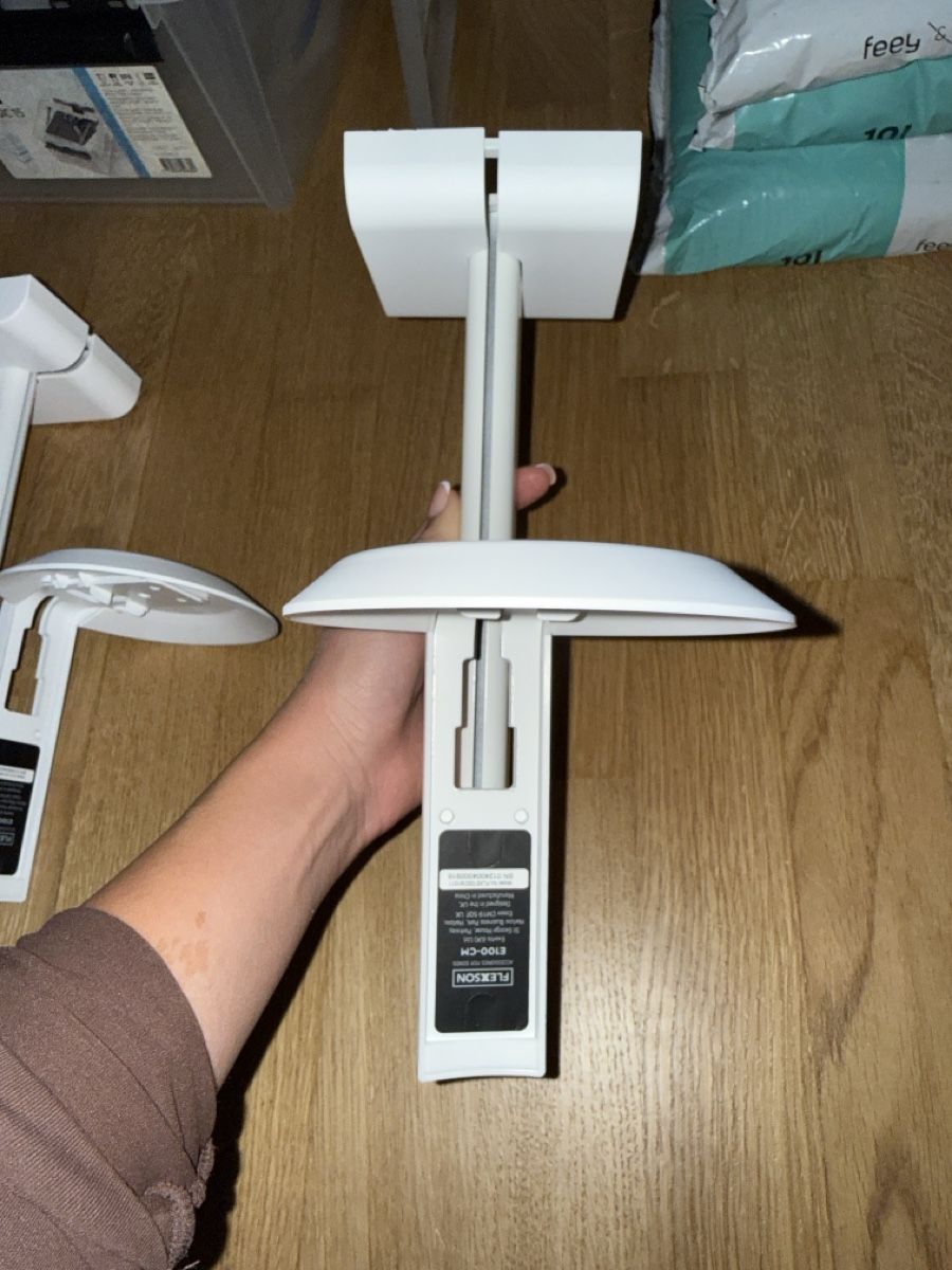 Wandhalterungen: Flexson E100-CM Deckenhalterung weiss 2 Stück gebraucht – Gebraucht aus St. Gallen von merjemahusic 2
