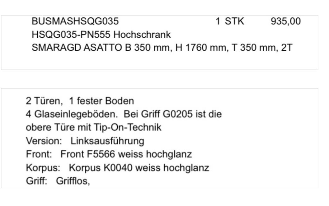 Armadi: Burgbad Hochschrank – Nuovo (secondo la descrizione) da Landschlacht venduto da Magathinho 2