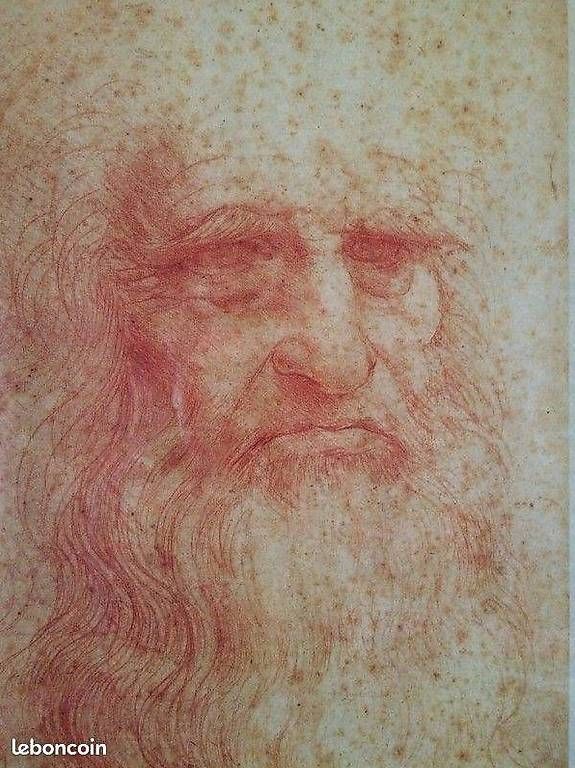 Incisioni: Gravure Autoportrait Léonard de Vinci – Usato da Chernex venduto da lar_w99f 1