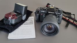 Spiegelreflex-Analogkamera Nikon F-501 mit Autofokus