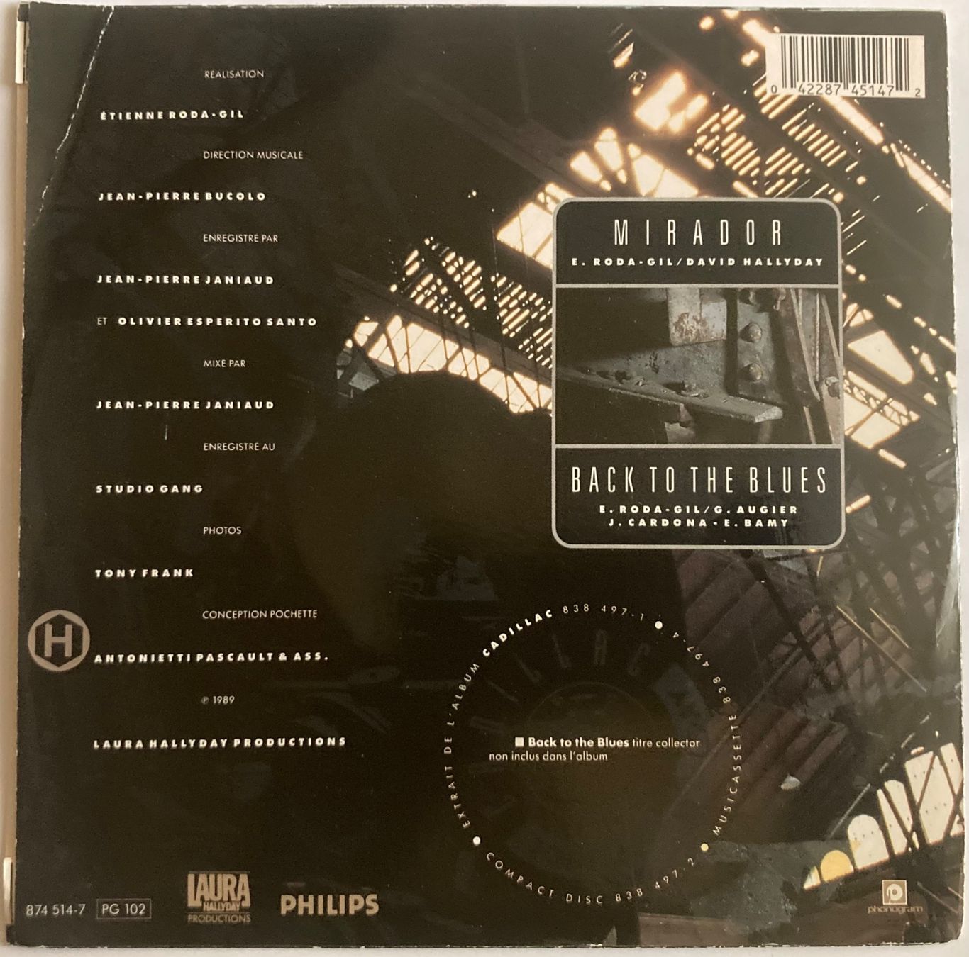 Schallplatten: JOHNNY HALLYDAY - MIRADOR – Gebraucht aus Poliez-Pittet von Newtown-Records 1