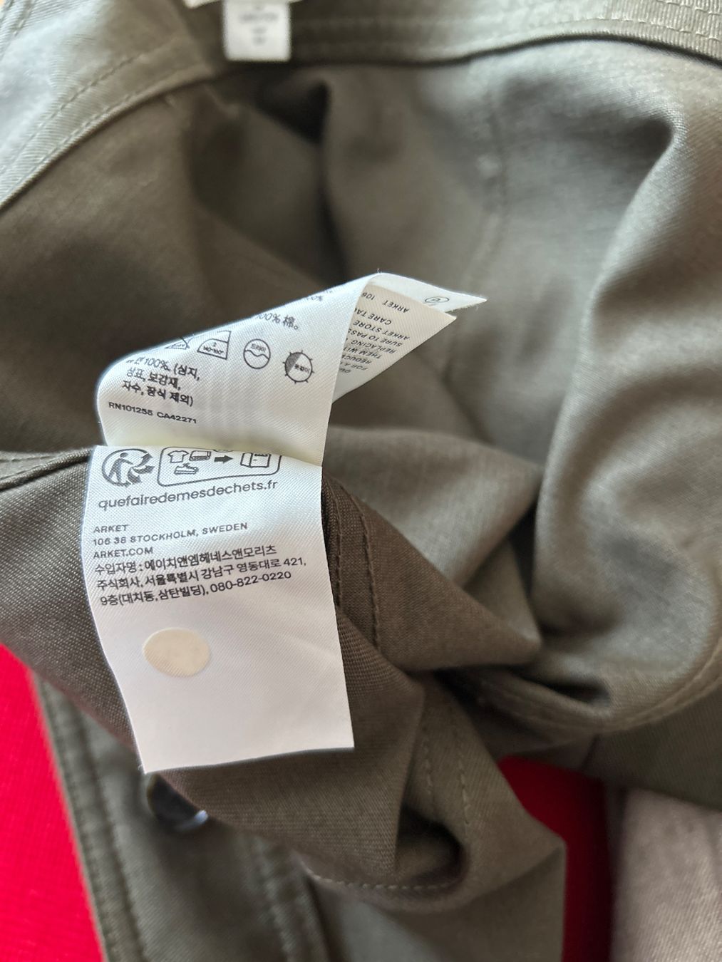 Arket Röcke: Arket wrap-around olive  Rock aus dicker Baumwolle neu – Neu (gemäss Beschreibung) aus Feuerthalen von Anna_Swift 6