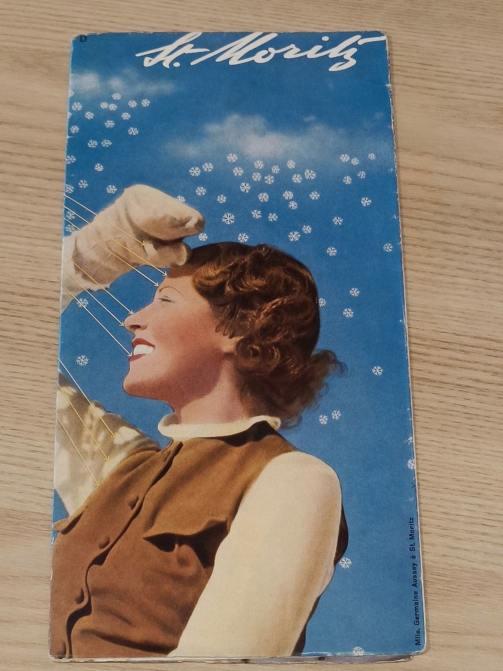 Documenti: Prospekt / St Moritz - Ausgabe ca. 1930 – Usato da Brugg AG venduto da Ente015 1