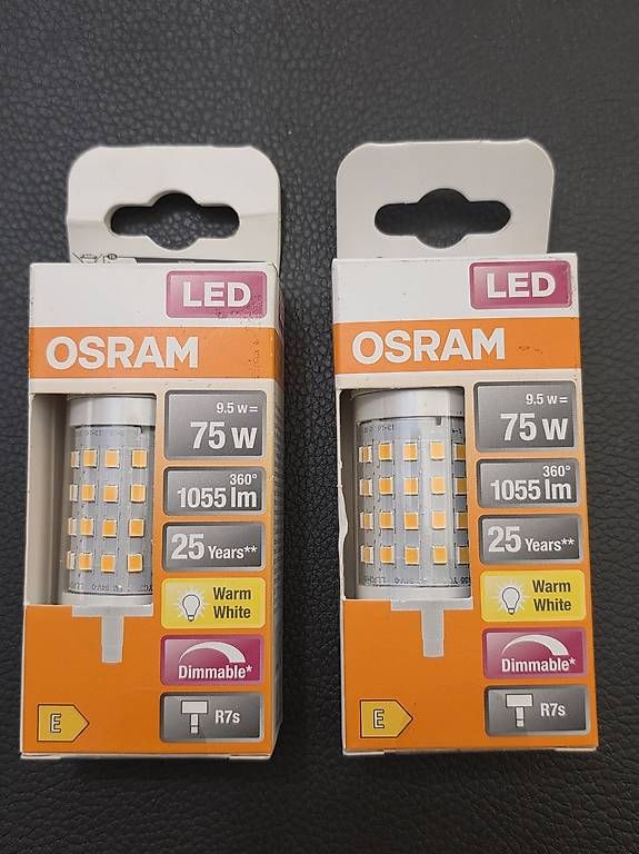 Osram Lampade: 2 ampoules LED R7S 78 mm 75W – Usato da Orny venduto da Jcm