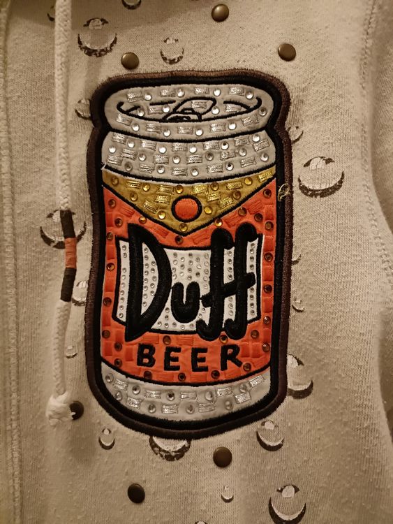 Coole Jacke, Duff Beer von den Simpsons Kaufen auf Ricardo