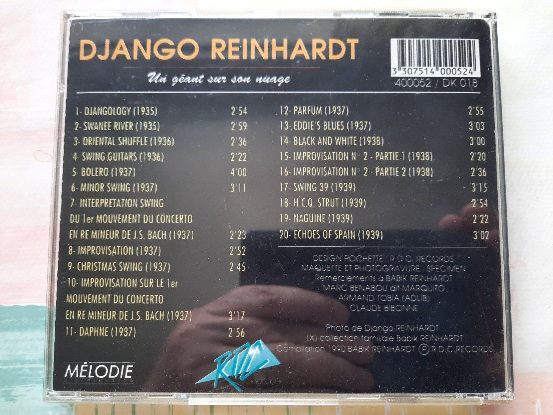 CD: CD Django Reinhardt - Un géant sur son nuage – Usato da Pully venduto da bro_n52j 1