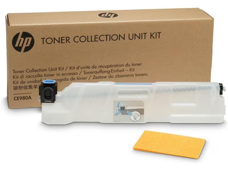 Hewlett Packard Cartucce per stampanti & toner: HP Resttonerbehälter CE980A – Nuovo e nell'imballaggio originale da Guntershausen b. Berg venduto da aristhedog