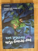 Der Orang-Utan fürchtet sich