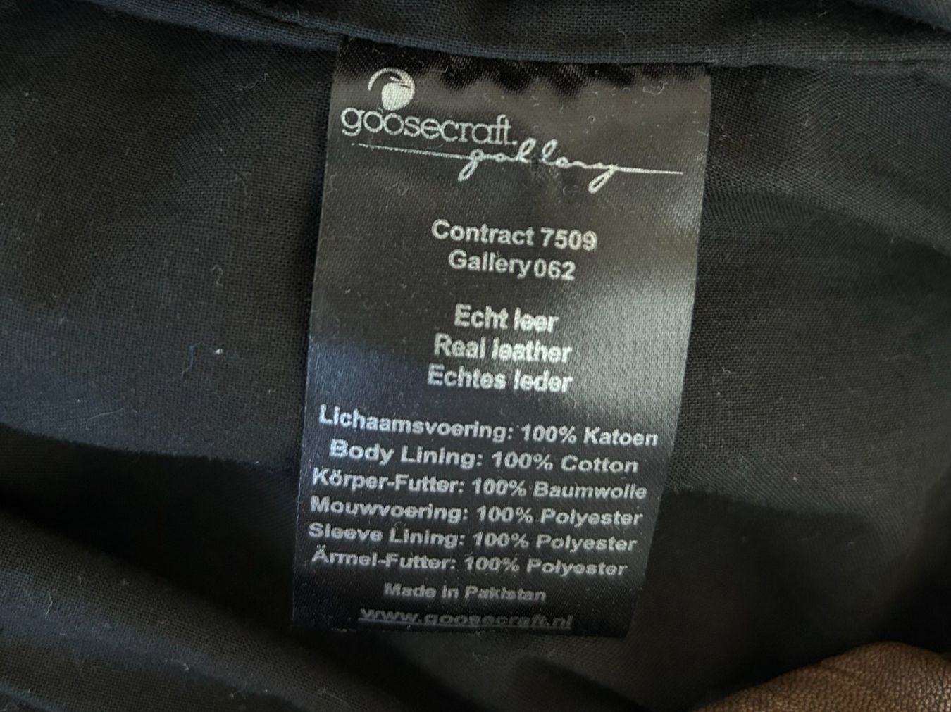 Vera Pelle Giacche: Goosecraft Gallery062 Leather Jacket – Usato da St. Gallen venduto da look-twice 6