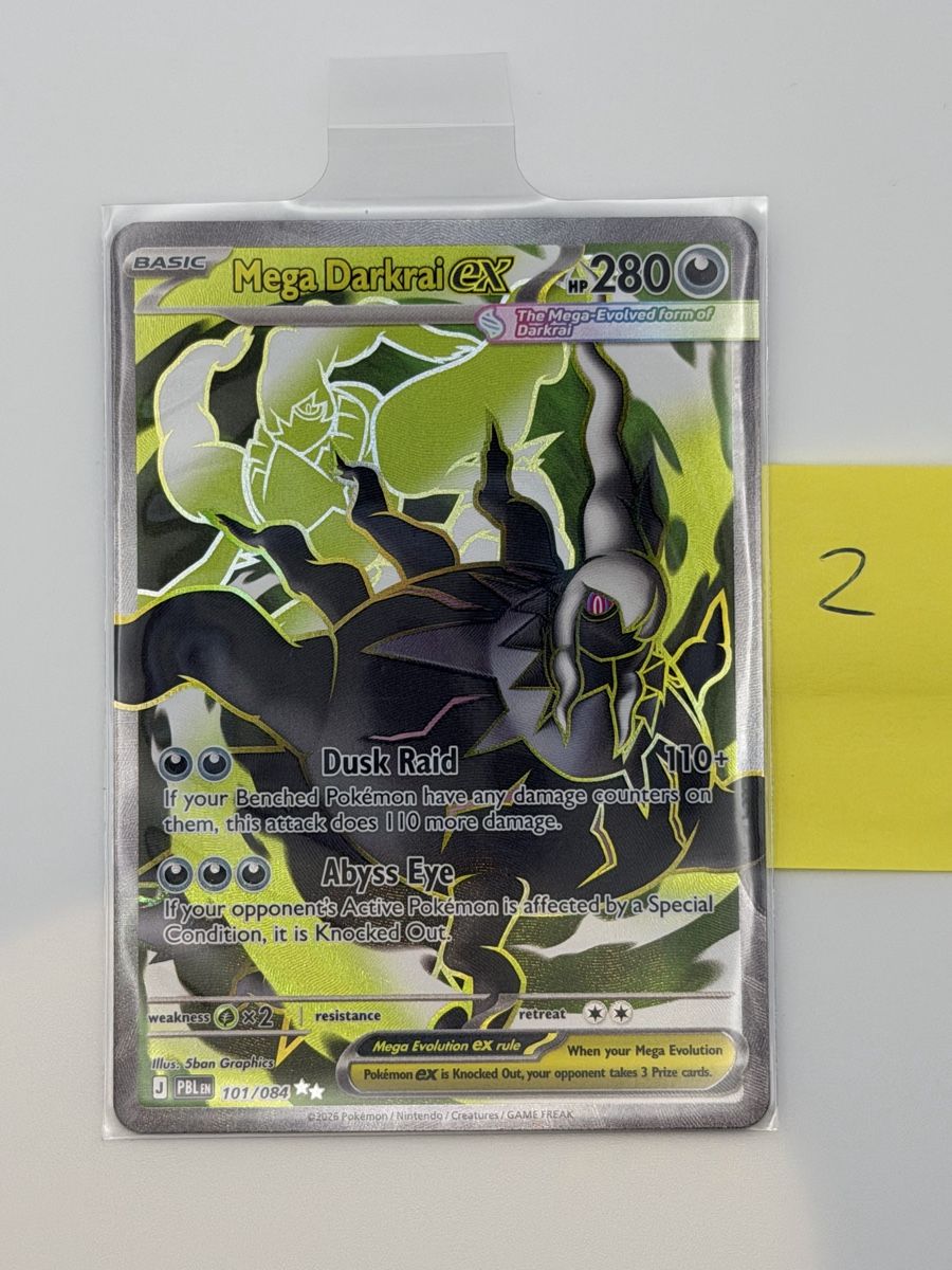 Pokémon Sammelbilder & Trading cards: Pokémon Mega Darkrai ex 101/084 – Neu (gemäss Beschreibung) aus Uster von CDM96