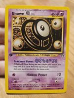 ​Pokémon Unown [O] 69/75 1st Edition Neo Discovery (2001) EN