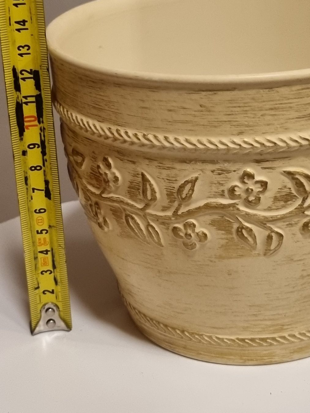 Vasi per fiori: Scheurich Übertopf 833-16 W. Germany Relief – Usato da Scharnachtal venduto da devin03 5