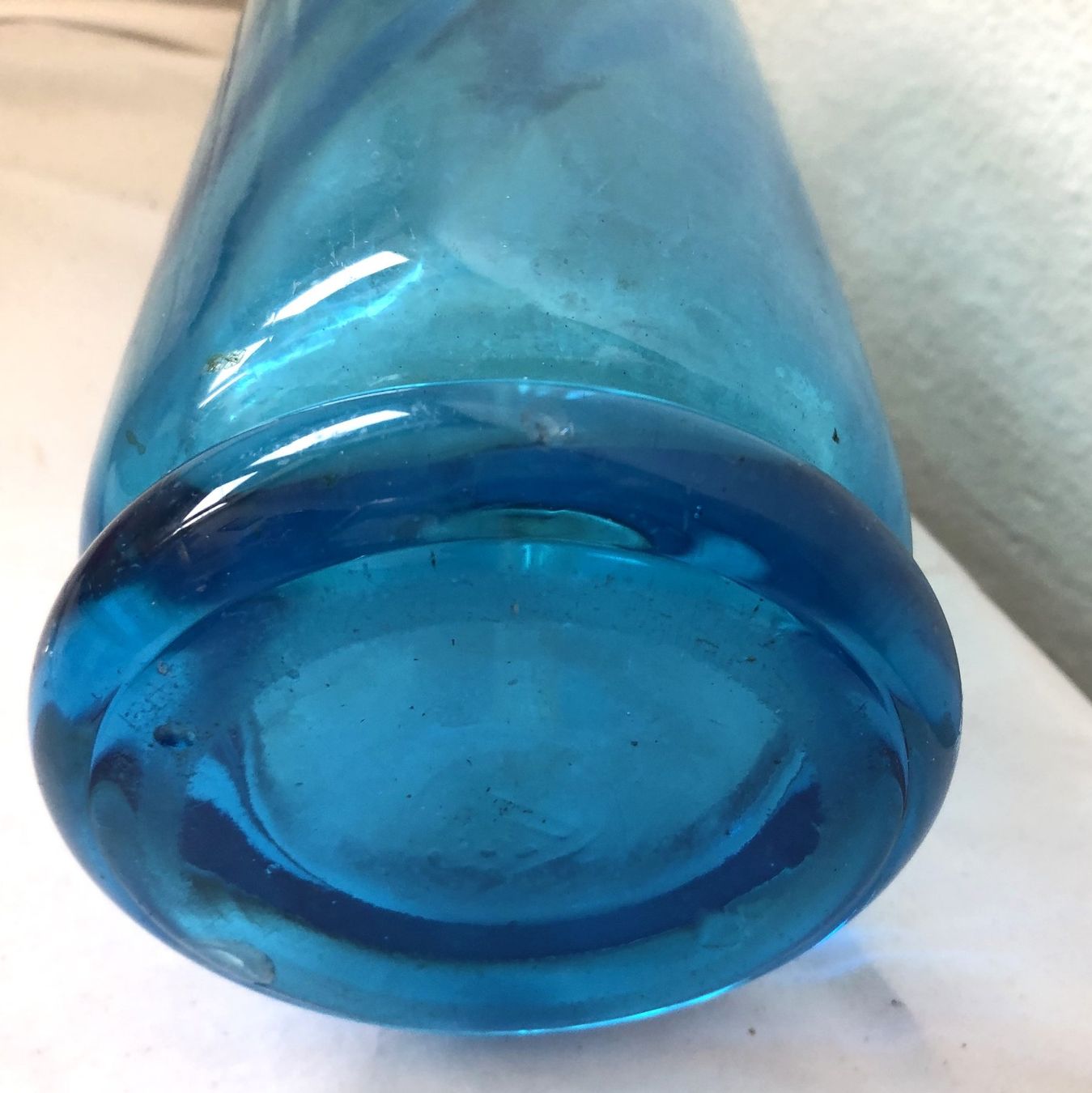Bottiglie: Antike blaue Siphonflasche - Carba & Meyer-Wieland – Usato da Schaffhausen venduto da durruti 7