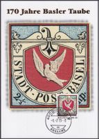 2015, W75 (Basler Taube) von BASEL auf Maximum-Karte
