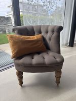 Gepolsterter Cocktailsessel im Landhausstil – Chesterfield-K