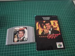 GoldenEye 007 N64 Game and Instruction Booklet