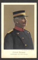 Militärkarte Colonel Bornand Kommandant der 1. Division