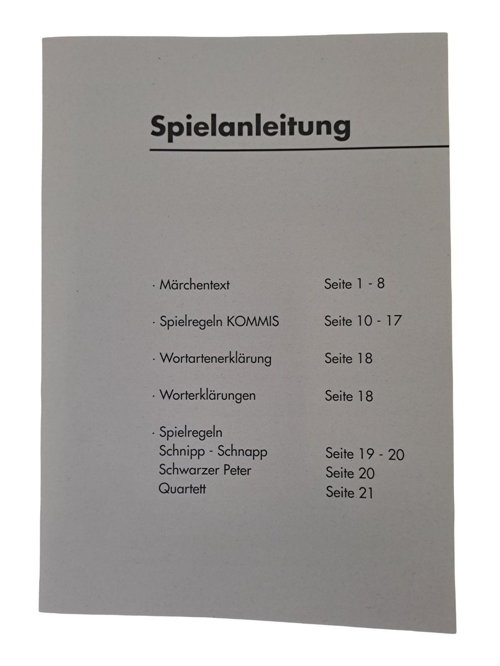 Giochi: Kommis Das Kluge Sprachspiel – Usato da Männedorf venduto da Restwert_Maennedorf 4