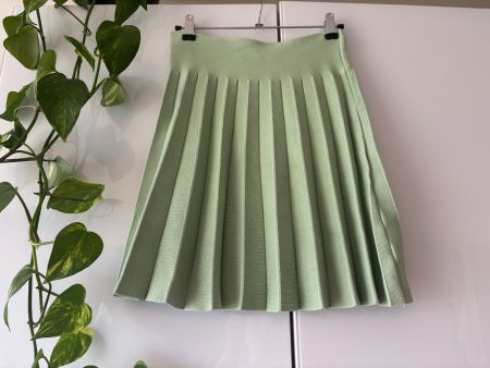 BY CLARA PARIS pastellgrüner Jupe Gr. S/M