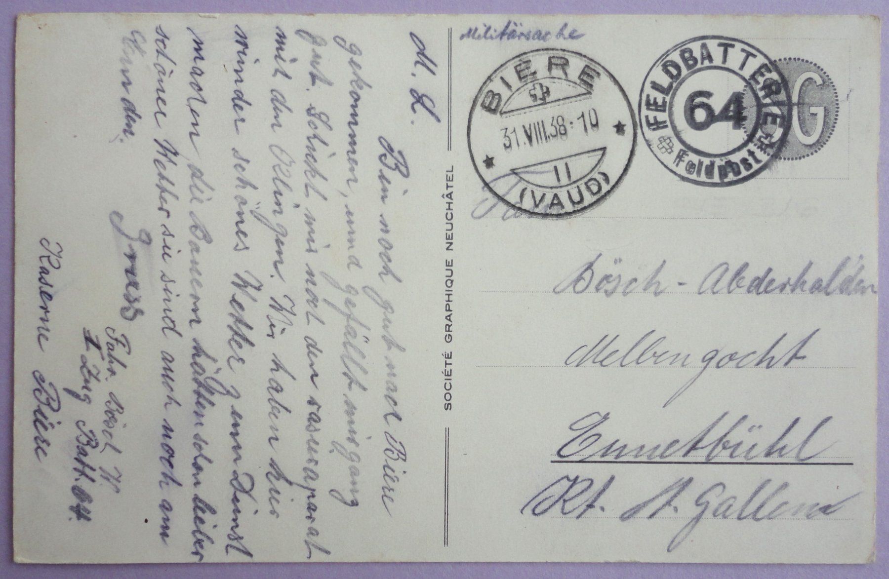Cartes postales: Bière – D'occasion à Fétigny par Billy2miny 1