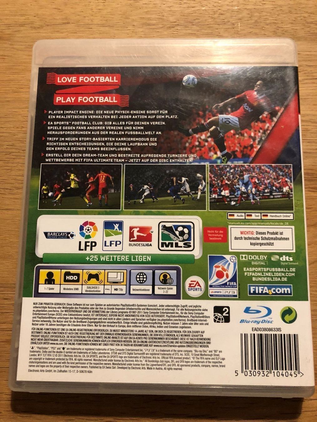 Sony Jeux: FIFA 12 für Sony PS3 – D'occasion à Kestenholz par Inna09 1