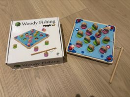 Woody fishing Spiel ab 3 Jahren