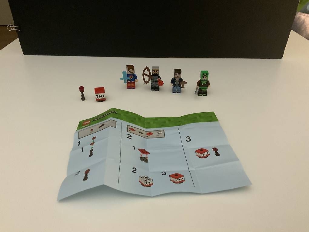 Jeux de construction: LEGO Minecraft Minifigure Pack 853609 – D'occasion à Winterthur par mil_gz87 1