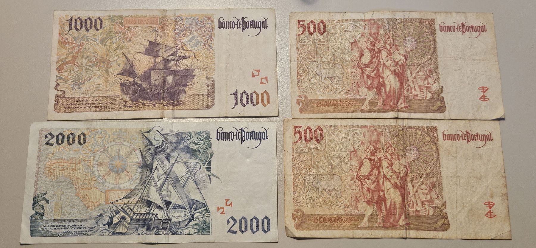 Banknoten: 4000 Escudos 1997 – Gebraucht aus Belp von Ginus85 5