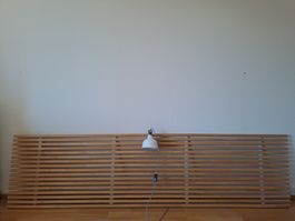 Ikea Kopfteil mit Lampe