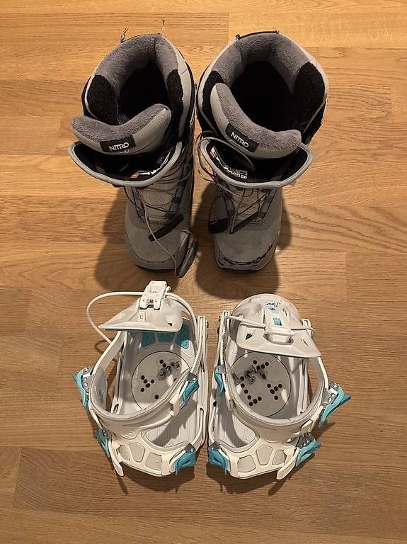 Snowboard Nitro Herrenschuhe: Snowboardschuhe Gr.42 Nitro + neue Flow-Bindung – Gebraucht aus Wauwil von Nanukina