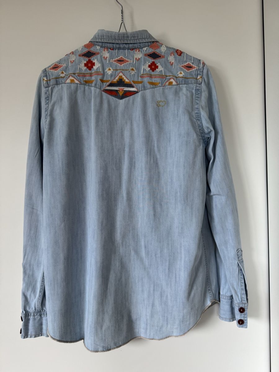 Blusen: Jeanshemd von Leon&Harper, Grösse M – Gebraucht aus Zürich von bergi777 3