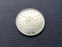 Drittes Reich 200  Reichsmark 1923 A