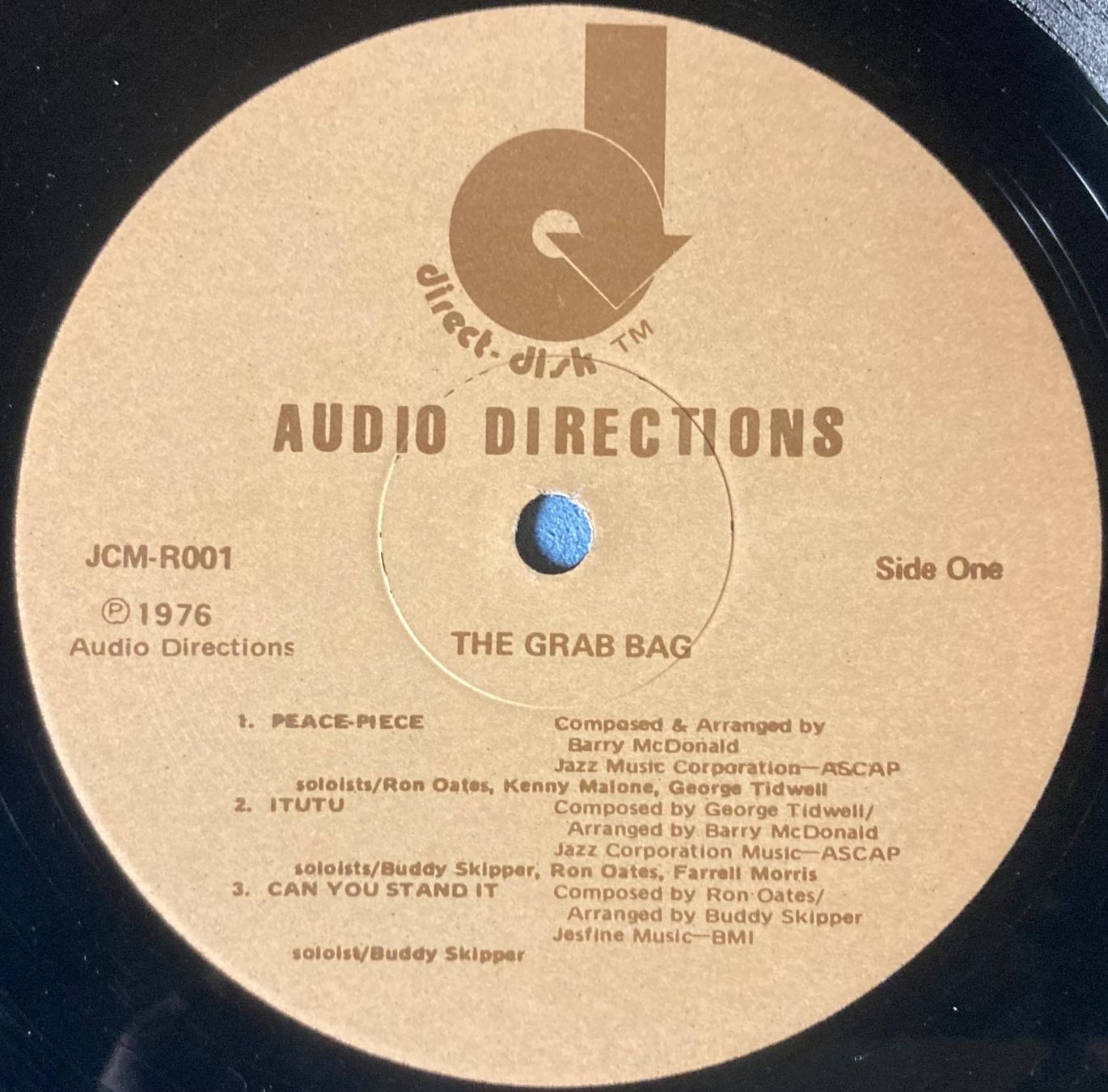 Dischi in vinile: THE GRAB BAG - AUDIO DIRECTIONS – Usato da Poliez-Pittet venduto da Newtown-Records 2