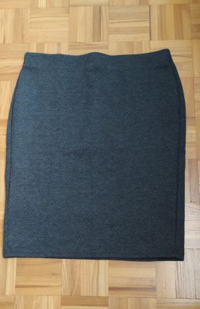 Mini-jupe anthracite Promod / Minirock anthrazit Promod
